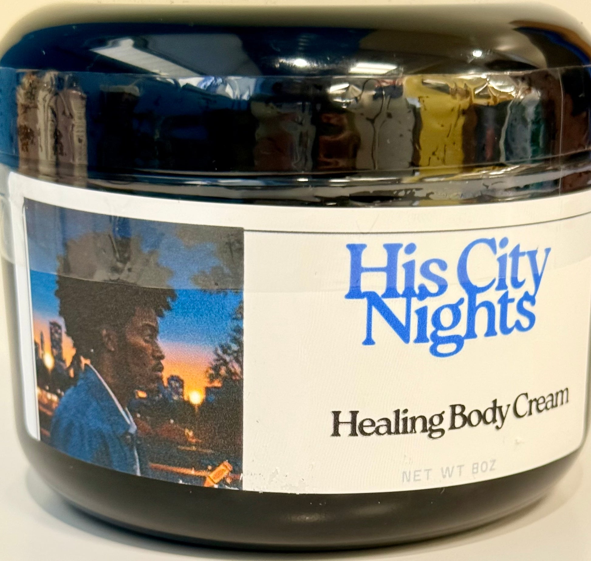 His City Nights Healing Body Cream 8oz