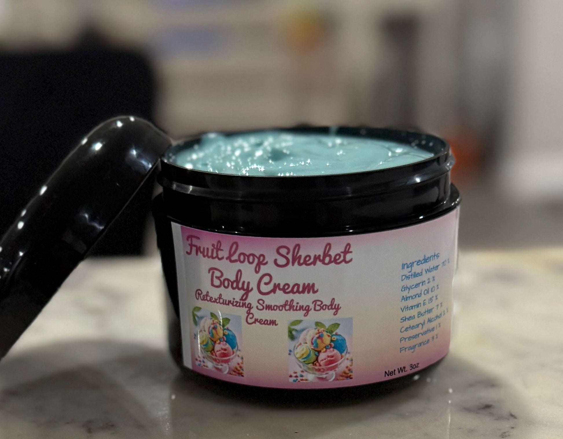 Fruitloop Sherbet, Body Cream