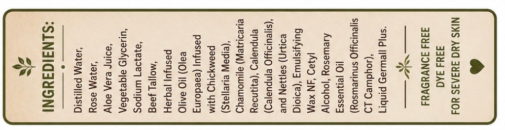 Herbal Tallow Cream