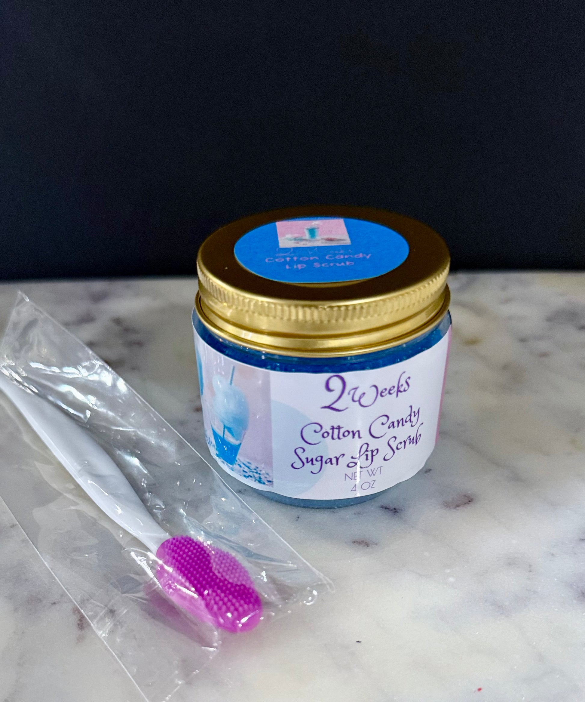 Cotton Candy Sugar Lip Scrub